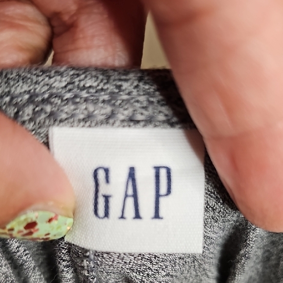 NWOT GAP Heather Gray Midi Dress - Picture 3 of 6